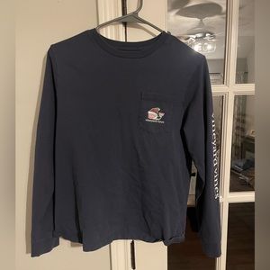 Boys Vineyard Vine Christmas Longsleeve shirt